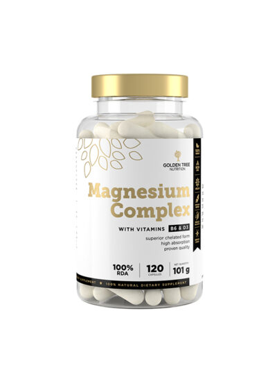 Magnesium s vitamínem B6 a D3 – tobolky